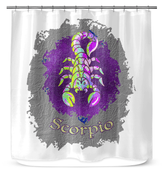 Scorpio Shower Curtain | Zodiac Series 11 - Beyond T-shirts